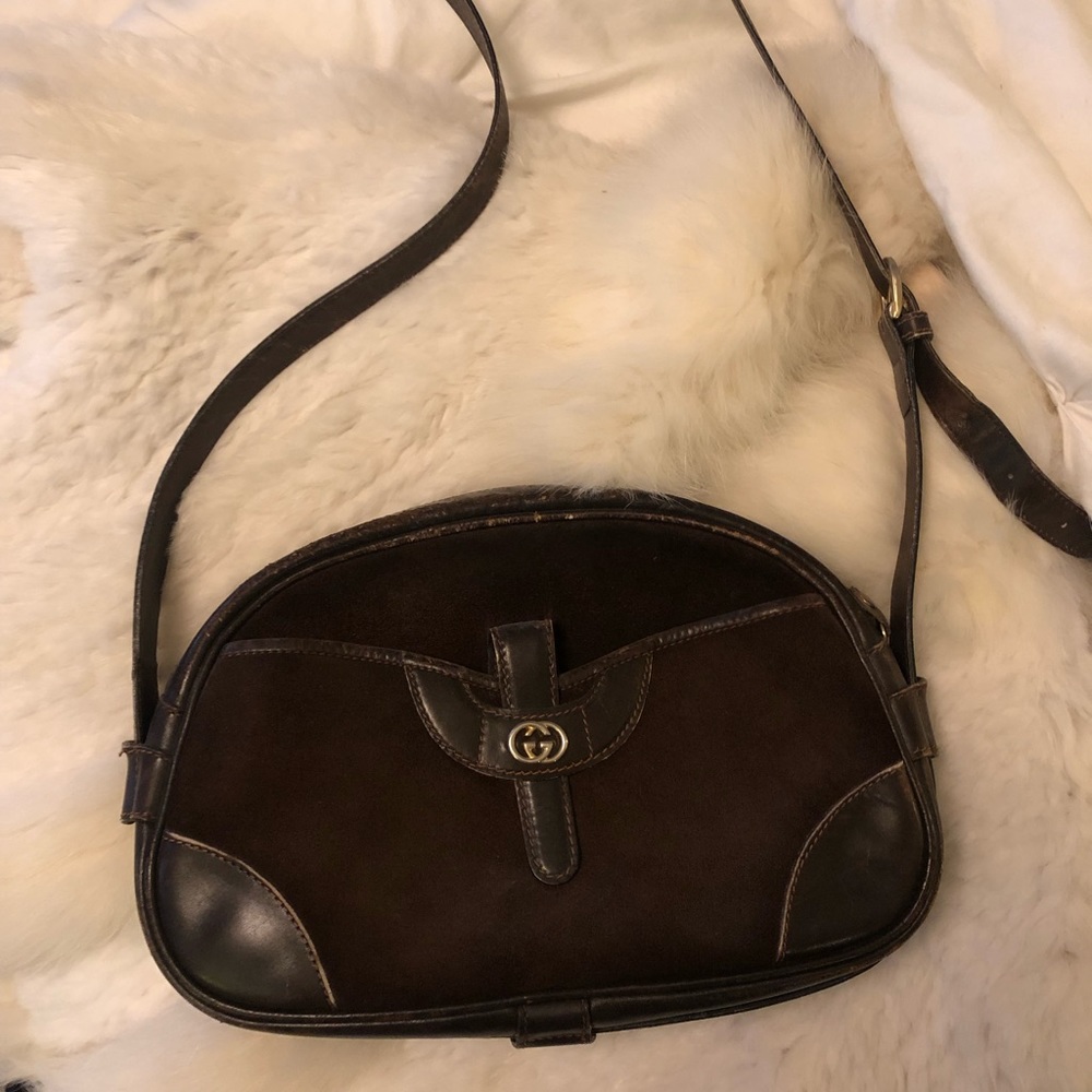 Authentic Vintage Gucci Bag brown